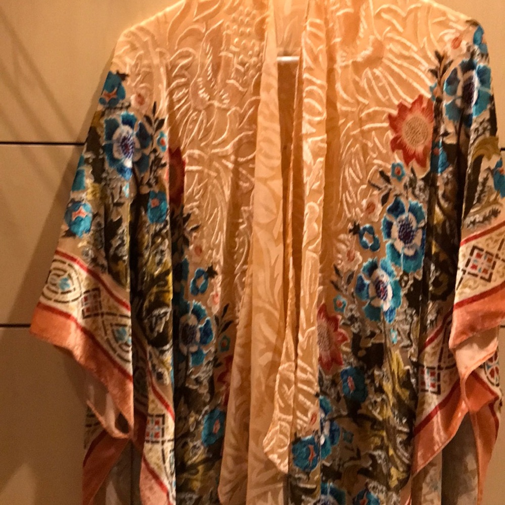 Anthropologie kimono top new
